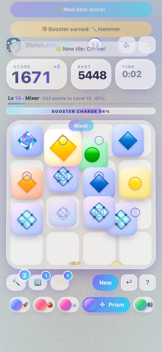 The level ladder